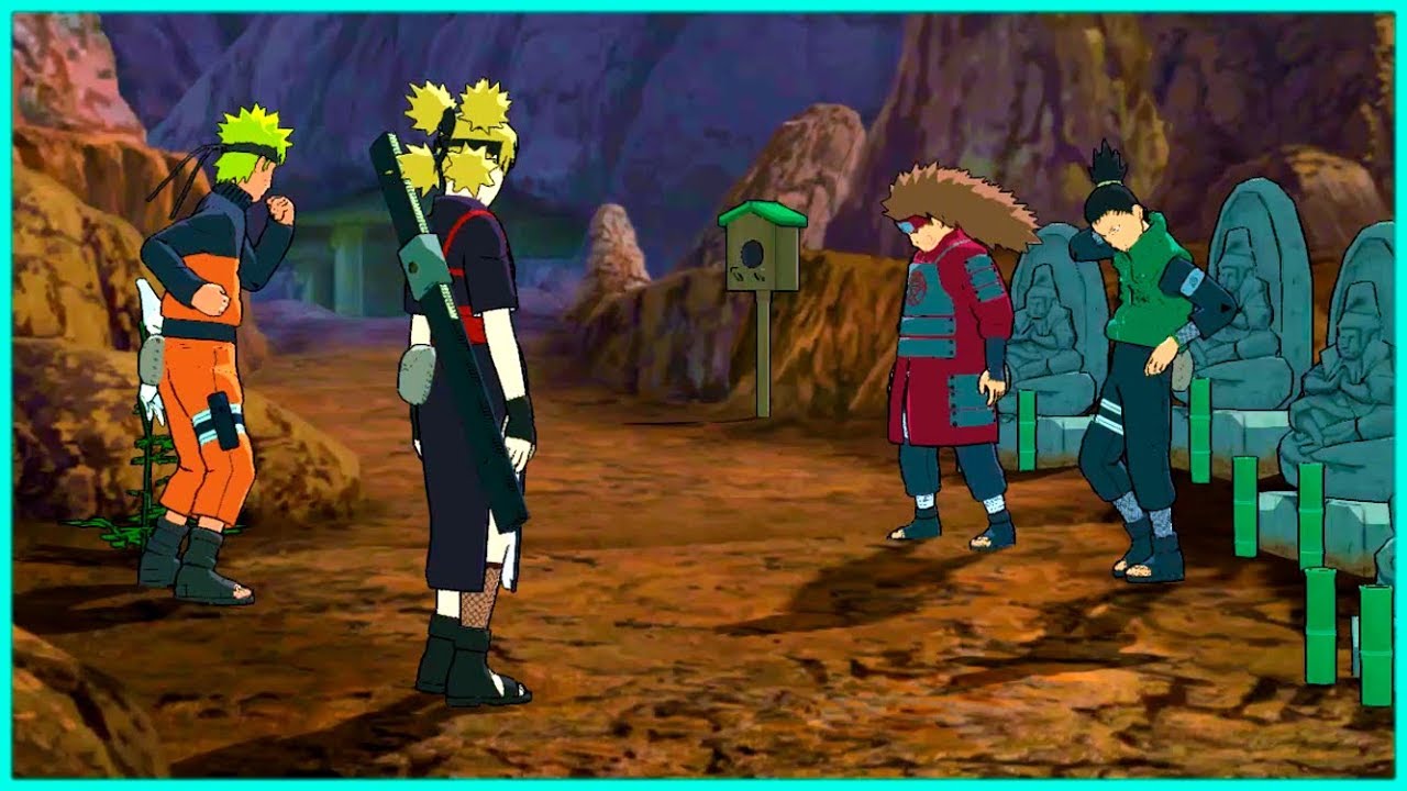 Naruto Secures a Flower for Temari from Shikamaru | Naruto Shippuden Ultimate Ninja Storm 2 Game