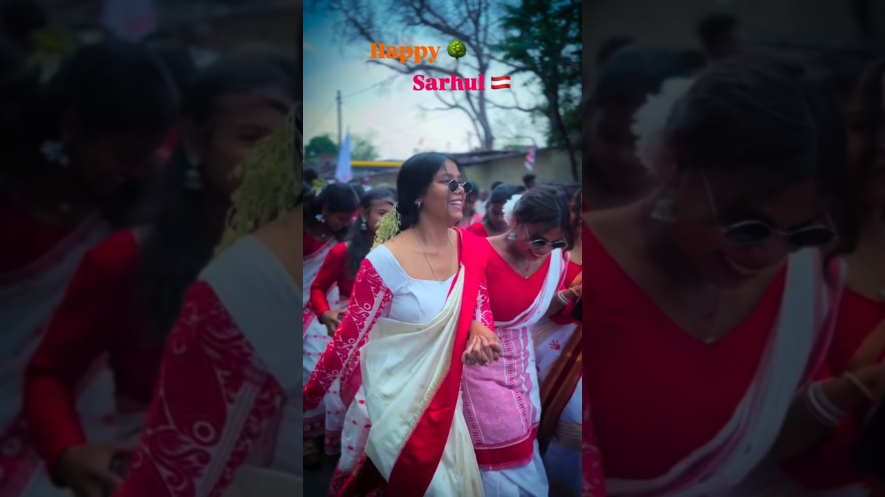 new sarhul video ladki Sab Ka Khatarnak dance#youtubeshorts #entertainment #trendingshorts #shorts 🌿