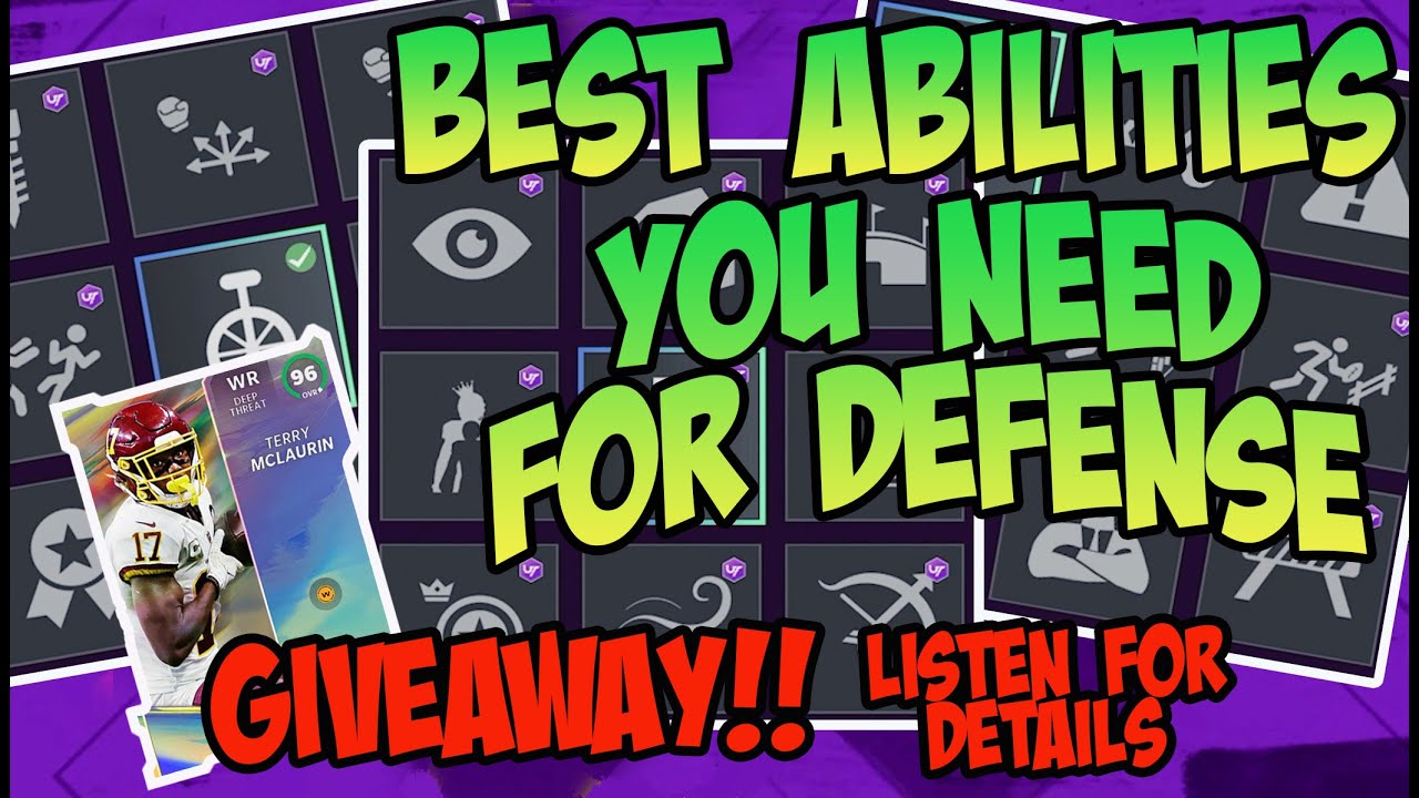 BEST ABILITIES YOU NEED FOR DEFENSE IN MADDEN 21 ULTIMATE TEAM SUPERSTAR X FACTOR AP NFL HONORS