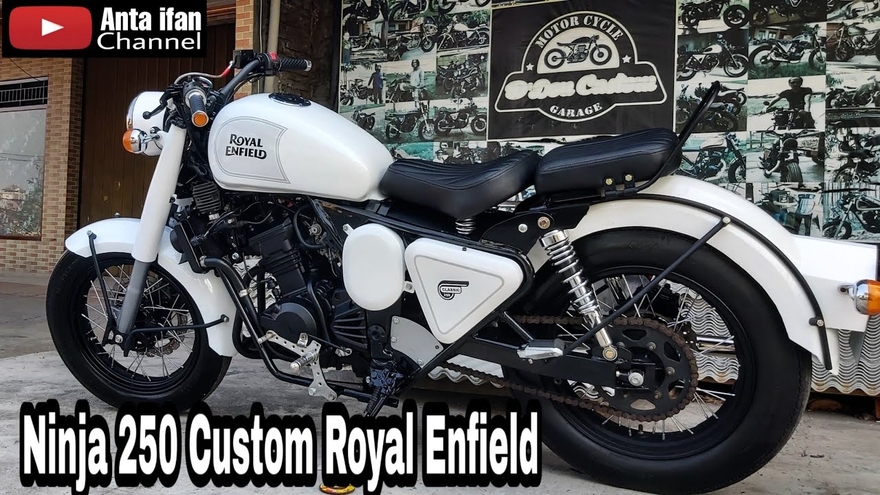 Ninja 250 Custom Royal Enfield