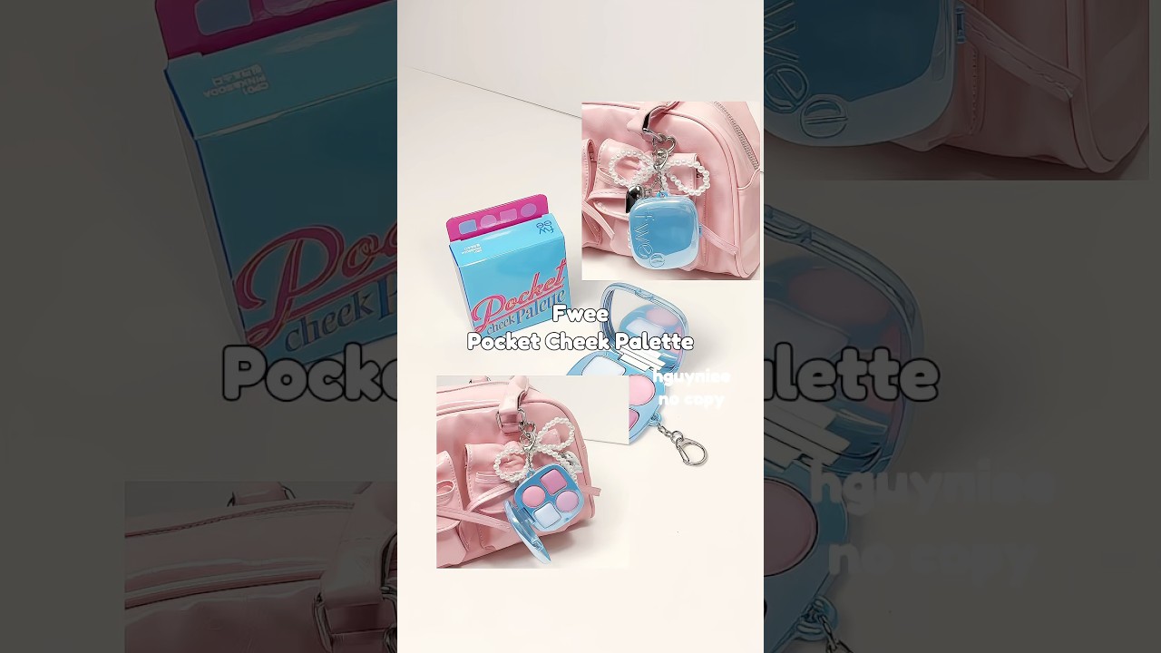 Fwee Pocket Cheek Palette #shorts #makeup #kbeauty #beauty #trending #viral