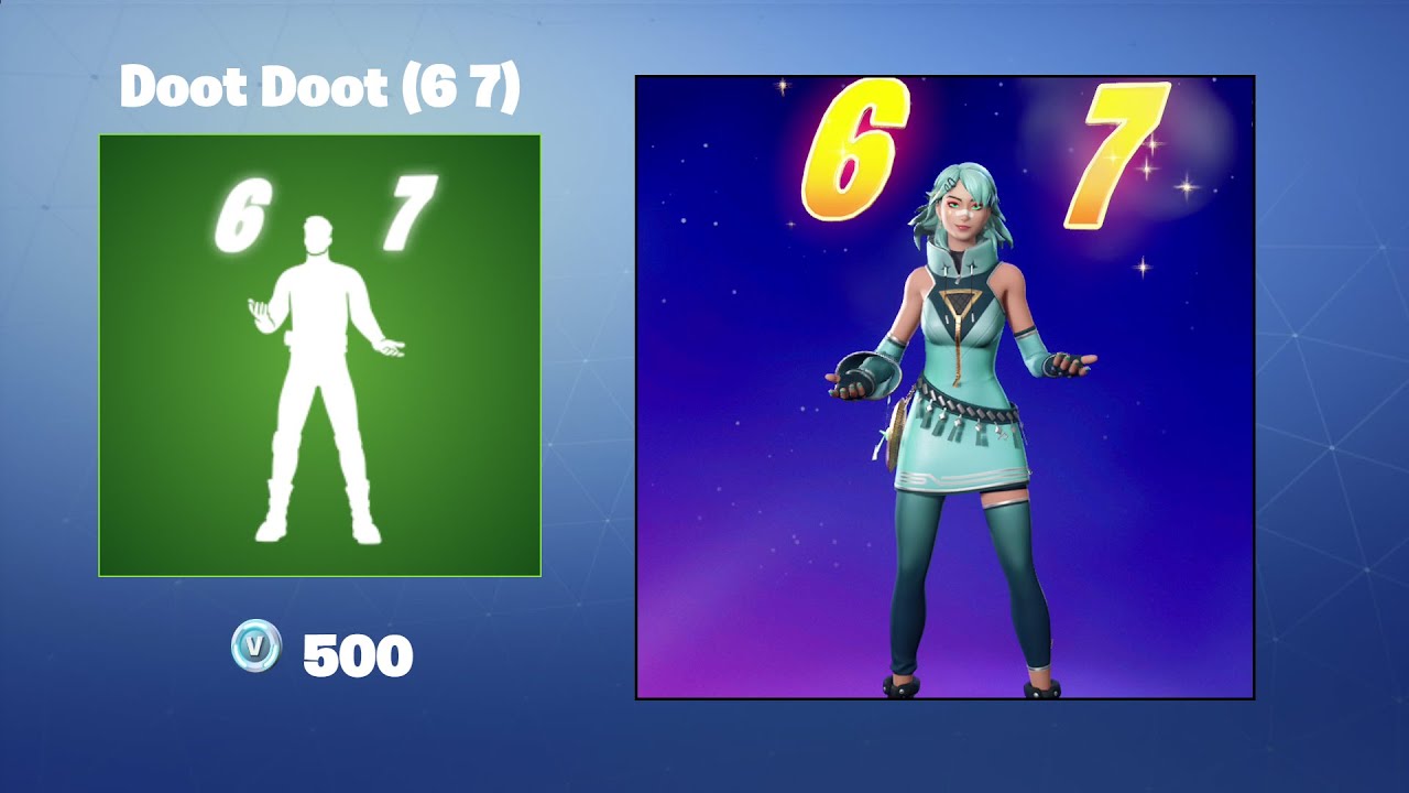 Doot Doot (6 7) | Fortnite Emote