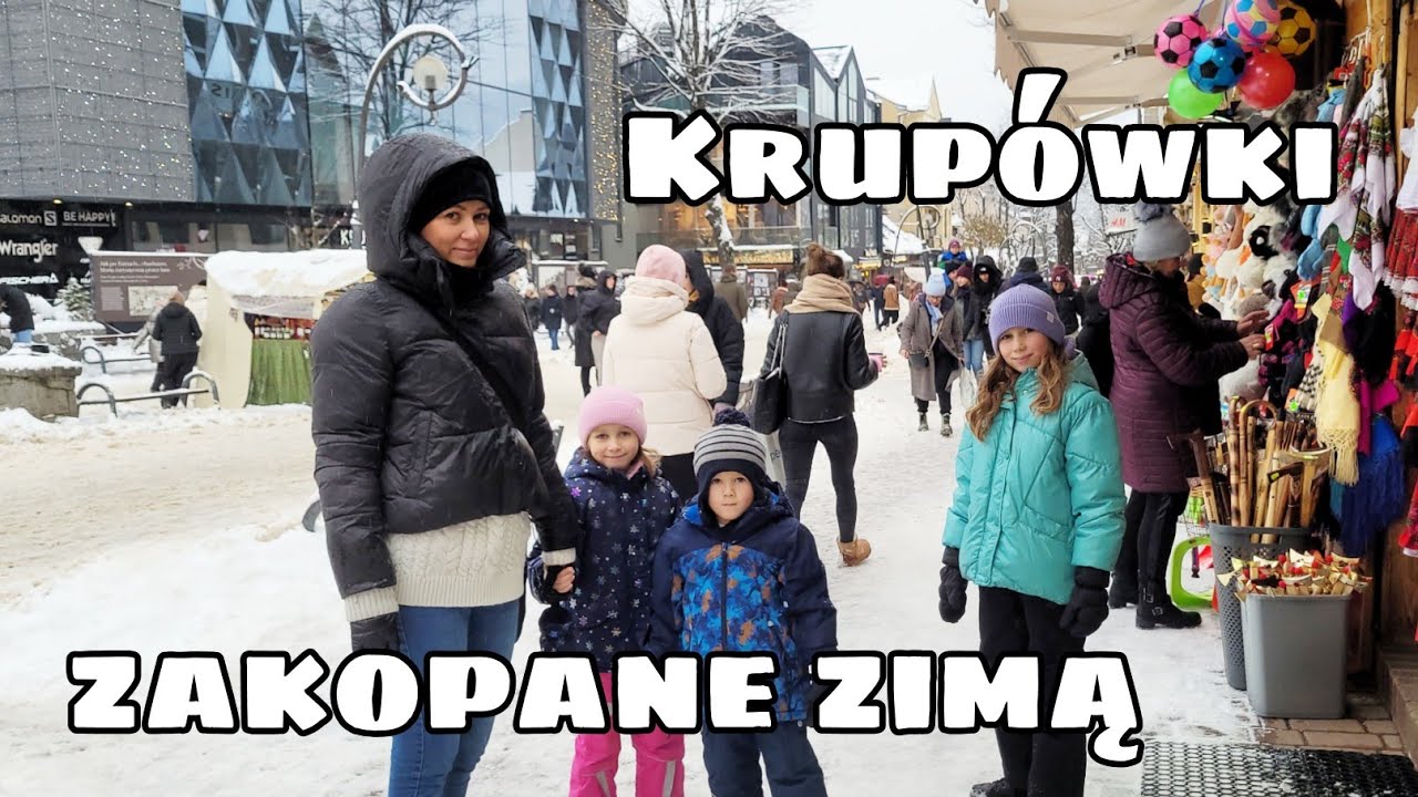Taka zima w Zakopanem! Krupówki pełne turystów jak w sezonie / apartamenty Nowotarska24.com