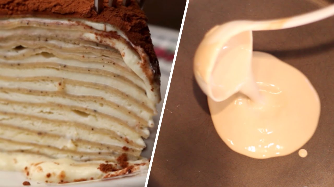 Tiramisu Crepe Cake Review- Buzzfeed Test #48