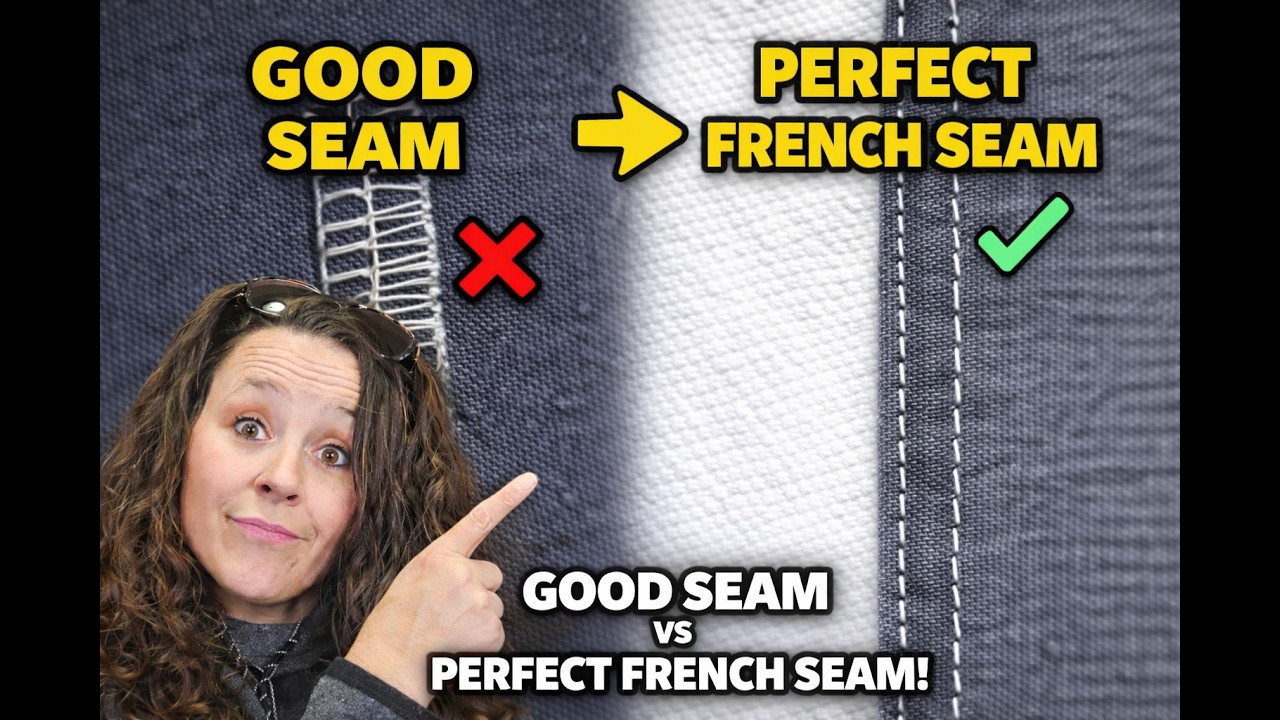 How to Sew a French Seam (Perfect Clean Seams)