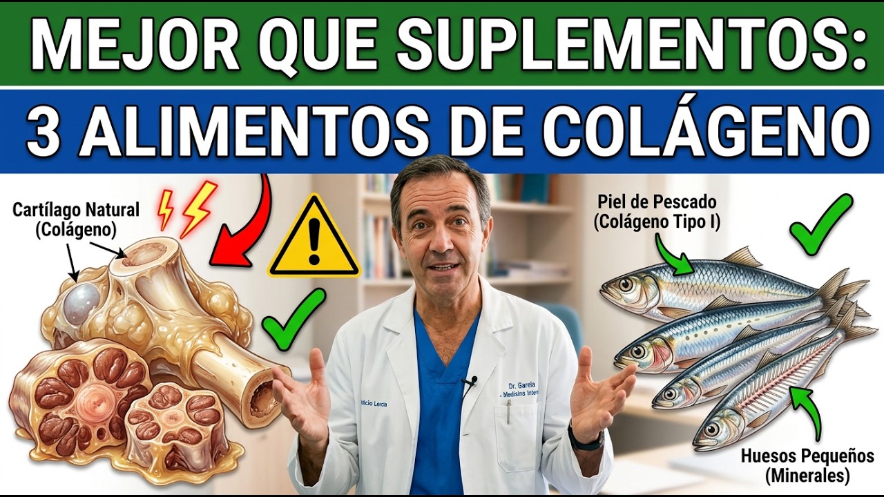Olvida los Polvos: 3 Alimentos con Colágeno para Rejuvenecer Piel y Articulaciones