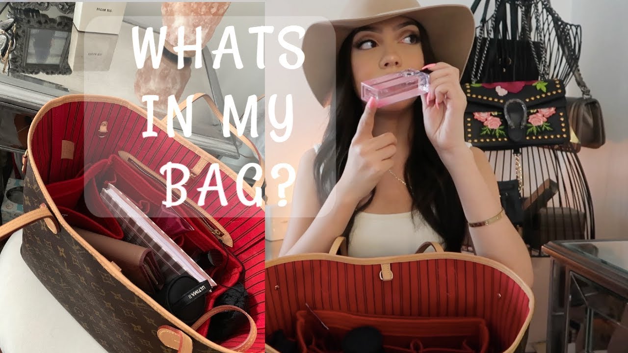WHATS IN MY BAG? | Louis Vuitton NEVERFULL MM