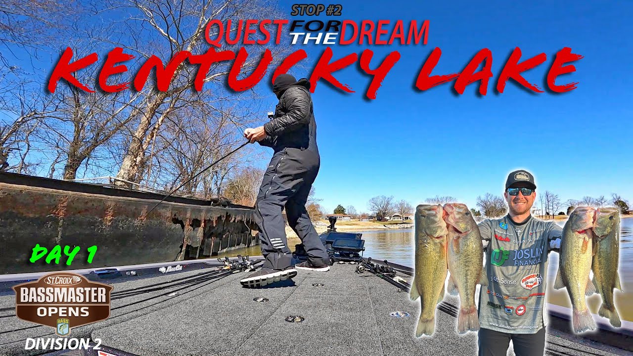 KENTUCKY LAKE: QUEST FOR THE DREAM SERIES - 2025 Bassmaster Opens Division 2, Stop 2 - DAY 1
