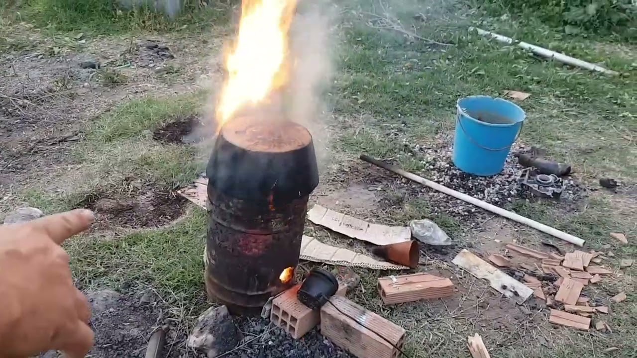 Como fundir  Aluminio  con Madera