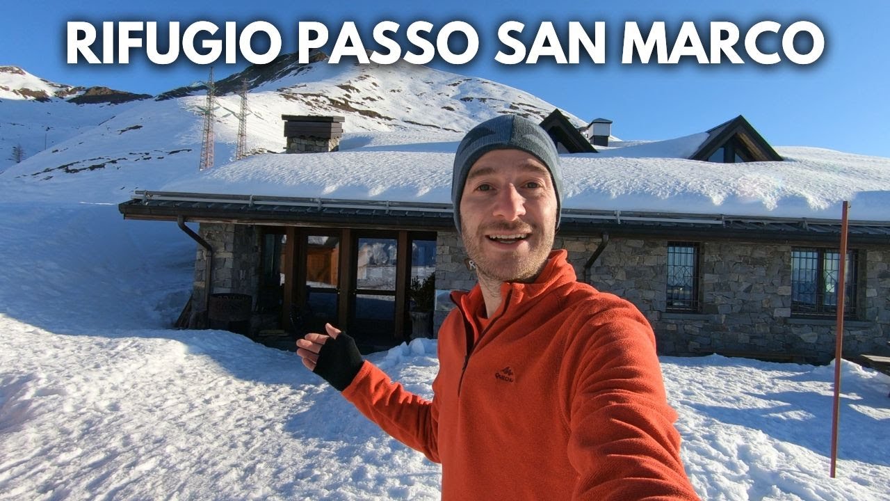 RIFUGIO PASSO SAN MARCO 2000 da Mezzoldo ❄️