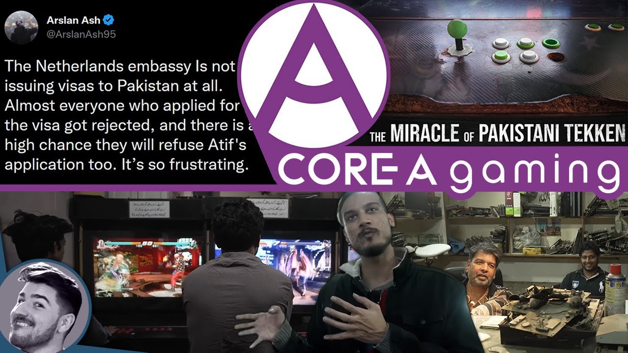 Pakistan's Effort to Play Tekken is so Impressive (New Core-A Gaming Video)