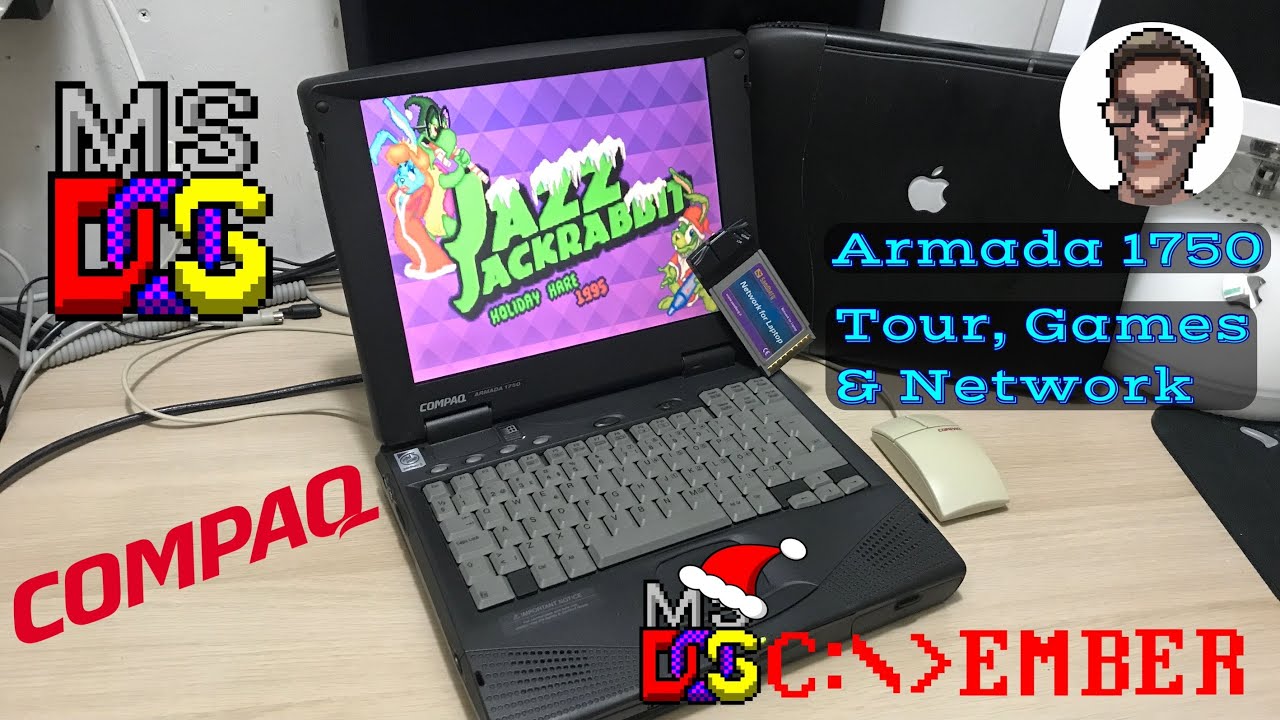 Compaq Armada 1750 - Tour, Games & Network