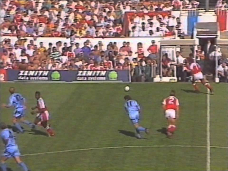 [91/92] Arsenal v Manchester City, Aug 31st 1991