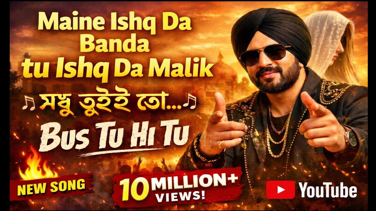 4️⃣ Main Ishq Da Banda Tu Ishq Da Malik | Bas New viral song 2026