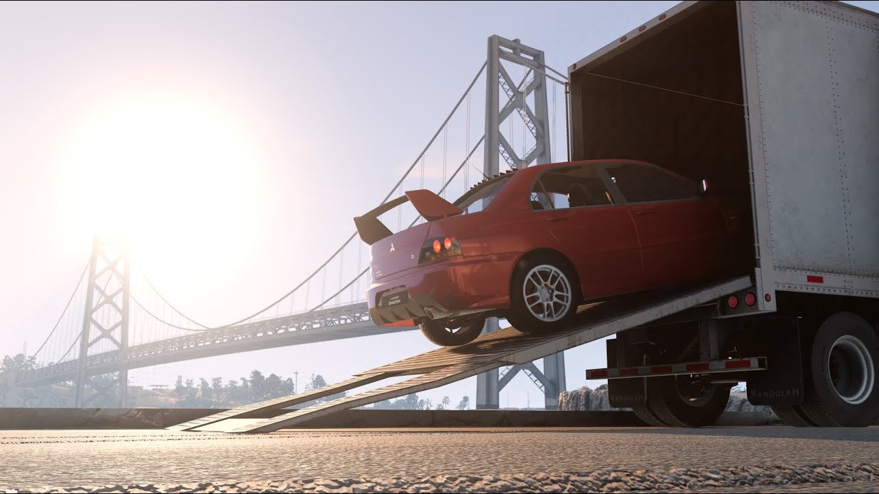 920HP Mitsubishi Evolution 9 Street Build 4K - BeamNG.drive