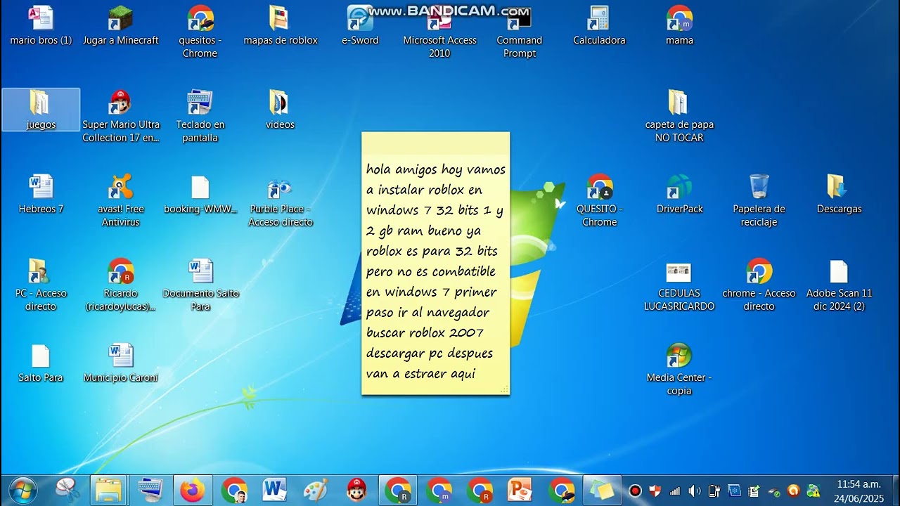 como instalar roblox windows 7 32 bits 1 y 2 gb ram y como instalar los mapas no fake