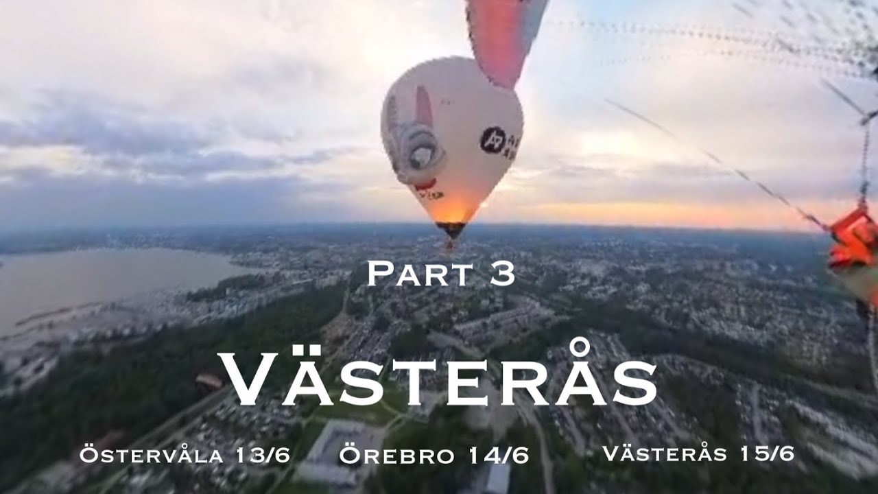 PPG - Sweden On Tour part 3, Balloon Hunt in Västerås
