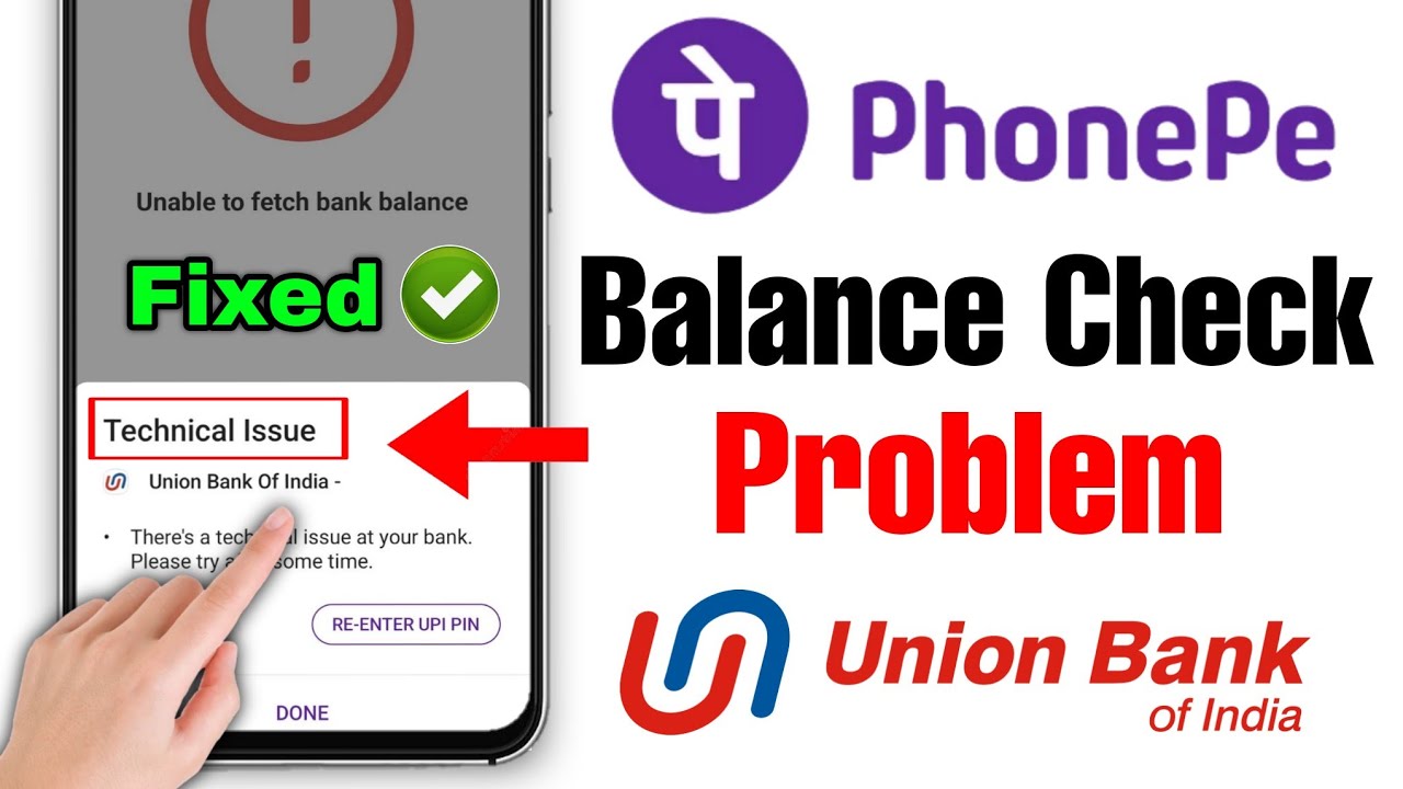 phonepe technical issue problem union bank | union bank of india server problem today