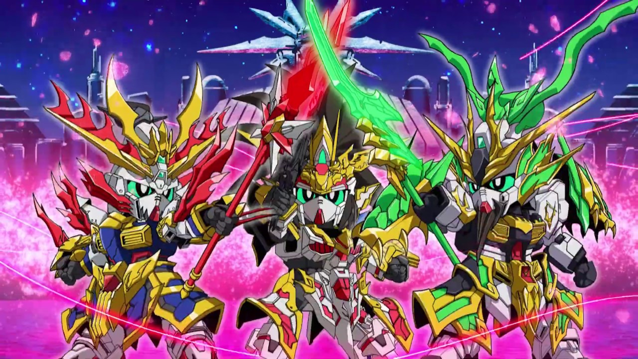 SD GUNDAM WORLD SANGOKU SOKETSUDEN Animation PV１(EN)
