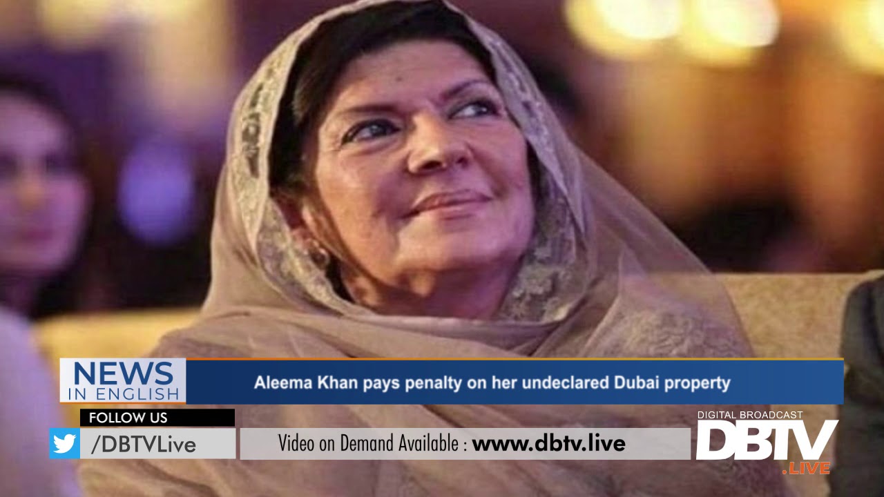 Aleema Khan pays penalty on her undeclared Dubai property