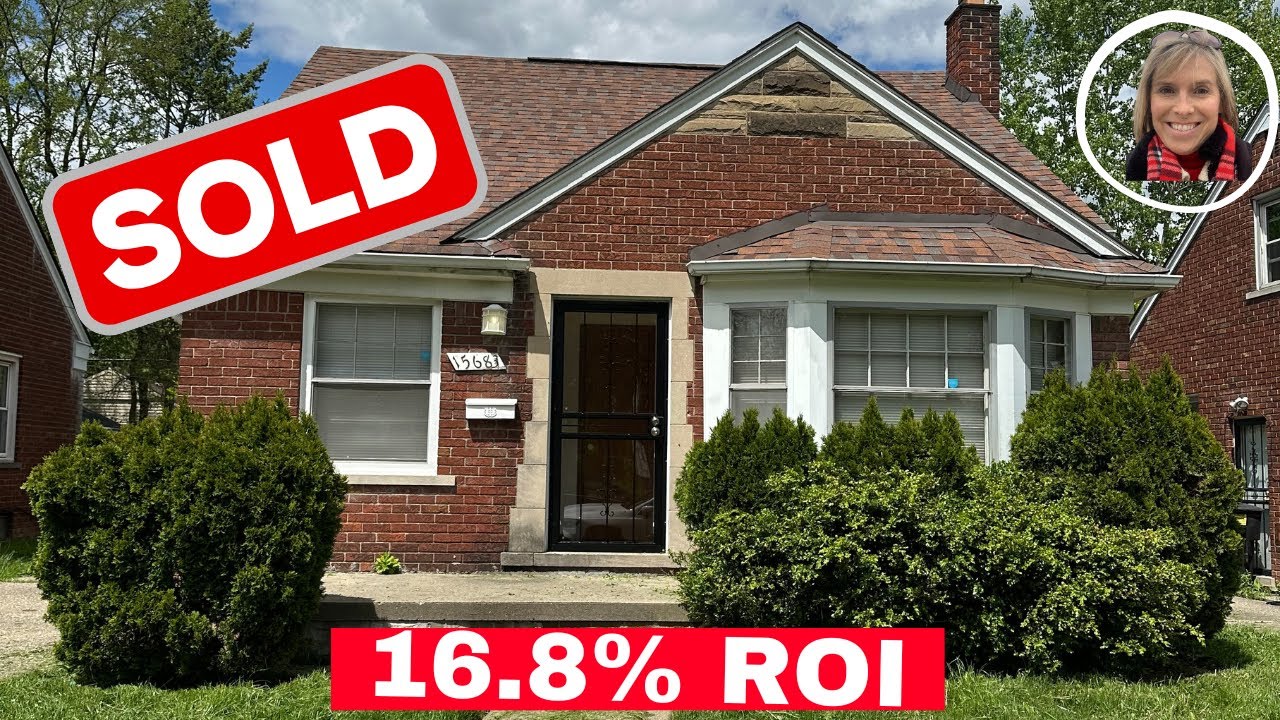 Detroit Rental Investment Property 16.8% ROI -- $84,000, Section 8 Rent is $1,500