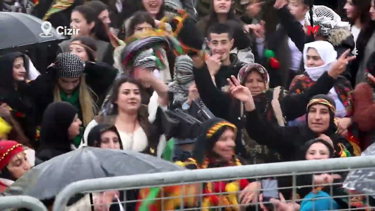 CIZ&Icirc;R'DE NEWROZ B&Uuml;T&Uuml;N COŞKUSUYLA DEVAM EDİYOR