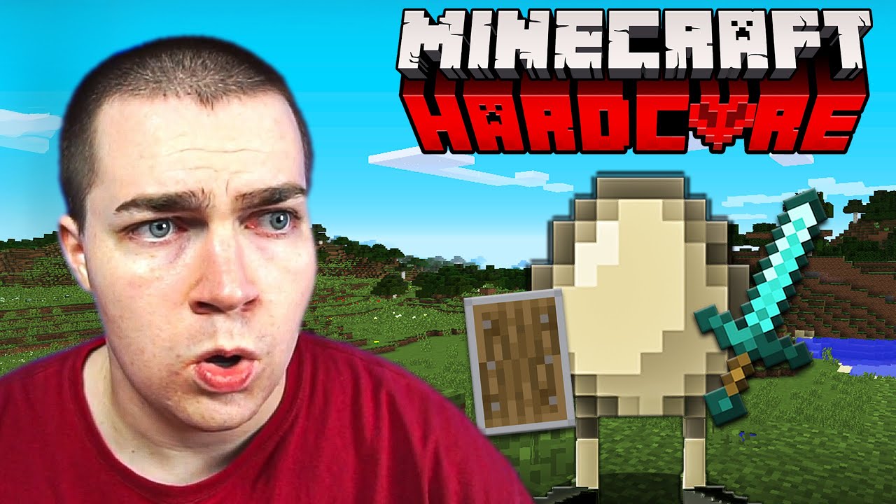 Egg's Adventures: Day 1 (Minecraft Hardcore)