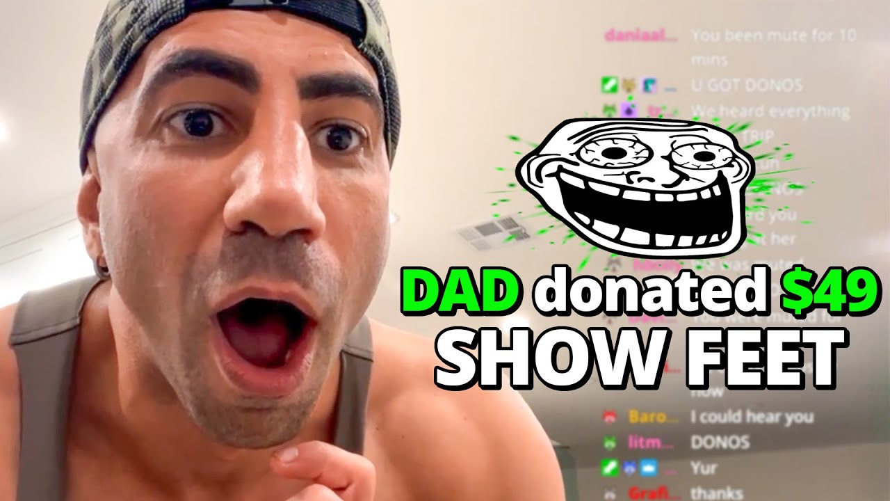 trolling streamers with AWFUL donations