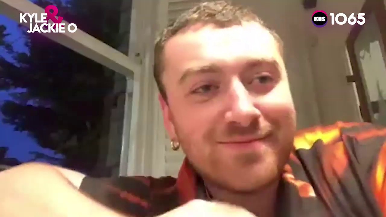 Sam Smith 2020 Zoom interview with Kyle & Jackie O, KIIS1065