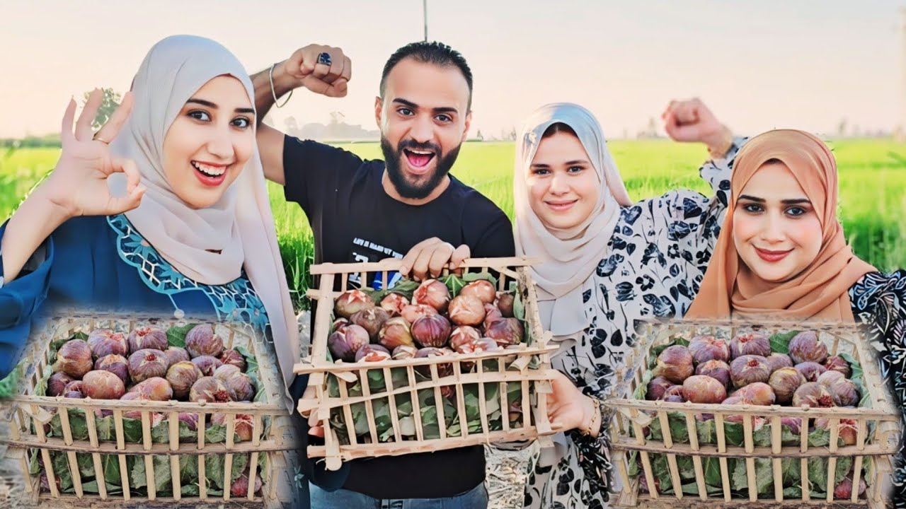 تحدي الوحووش على اكبر كميه من التين💪اكلنا لما إتنفخنا😱والعقاب ربط وجرجره على الطريق🙆‍♀️