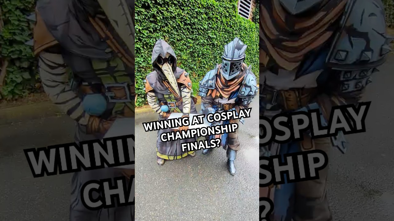 Winning at INTERNATIONAL Cosplay contest?! #gaming #darkestdungeon #cosplay #cosplayarmor