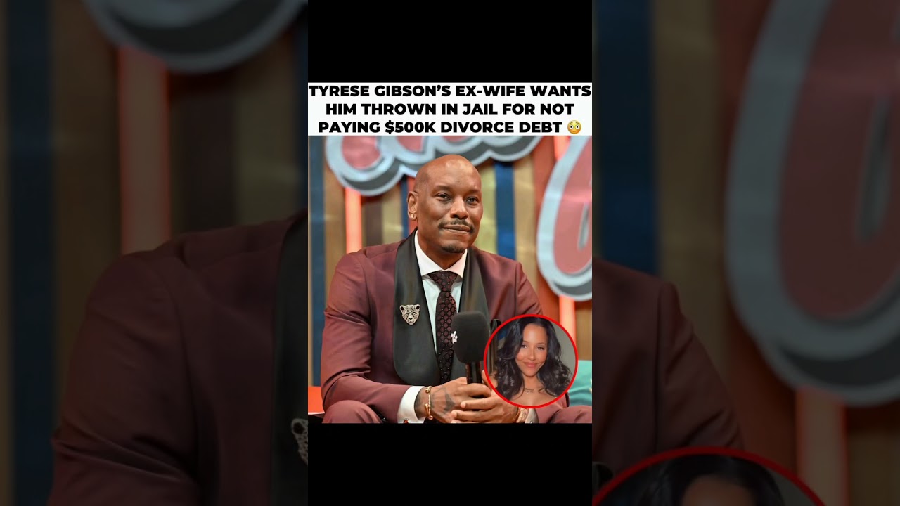 Tyrese&rsquo;s Ex Wants Him LOCKED UP Over $500K! Jail Time for a Divorce Bill?! #tyrese #shorts #viral