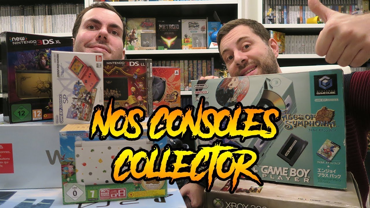 PRÉSENTATION DE NOS CONSOLES COLLECTOR