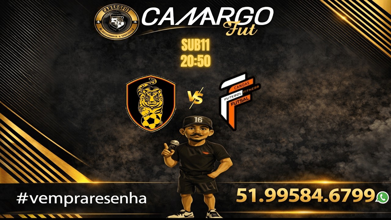 LIGA CANOENSE 🔥 TIGRE FUTSAL X FUTEBOL FITNESS 🔥 ABERTO DE FUTSAL (Sub11)