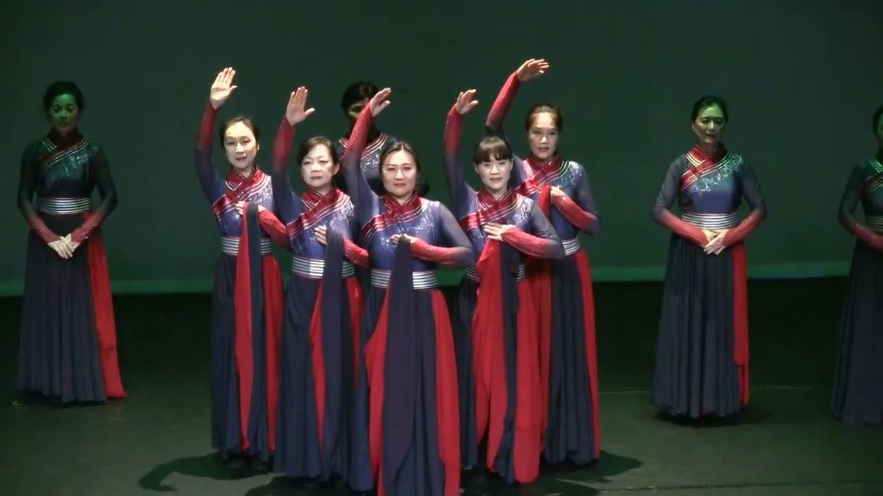 山顶敕勒歌-华艺五周年汇演-麦城三水古月舞团