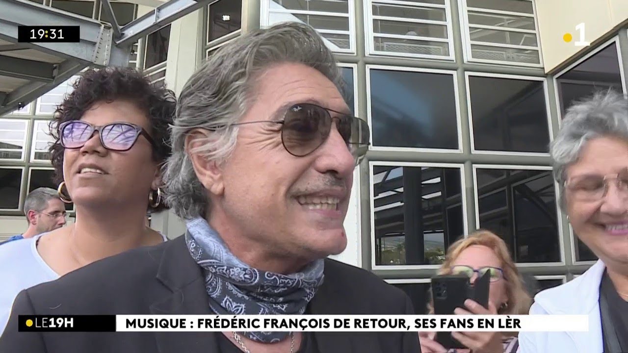 Arrivé sur notre île pour deux concerts, Frédéric François était très attendu par ses fans