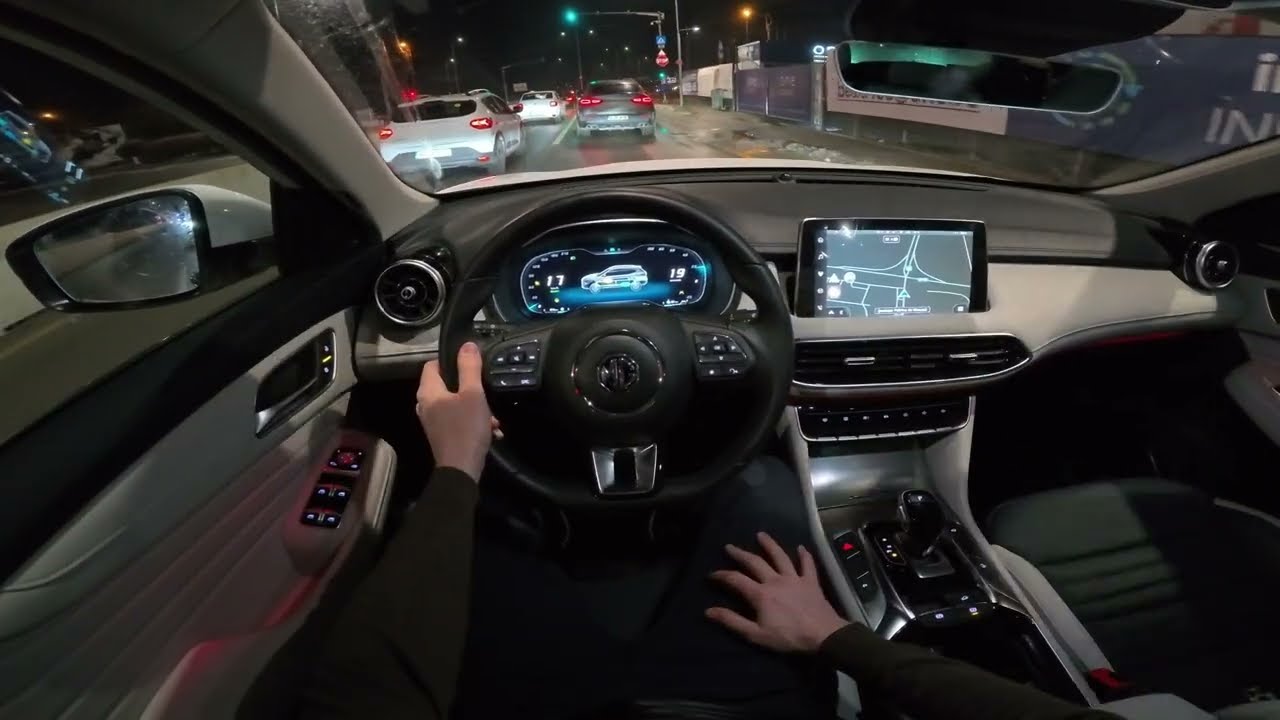 2024 MG EHS Night Test Drive POV - No Comment