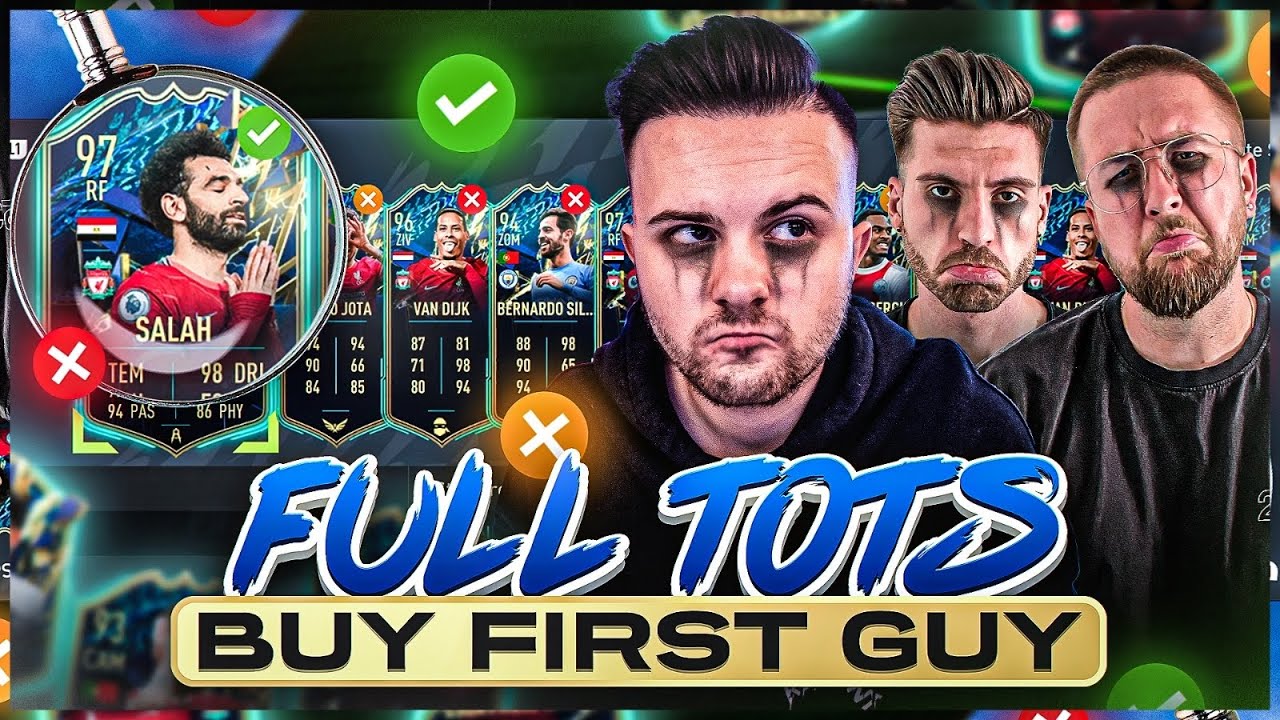 FULL TOTS Buy First Guy und alle sind GEBROCHEN...
