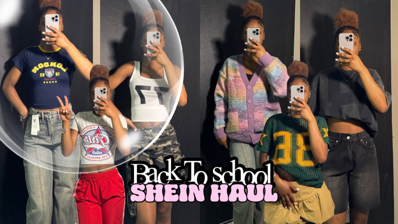 BACK TO SCHOOL SHEIN HAUL + TRY ON HAUL |Skyy Bell|