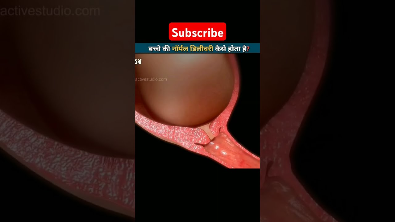 Normal delivery process | in 3d animation #Medicies #shortsvideo #3d animation