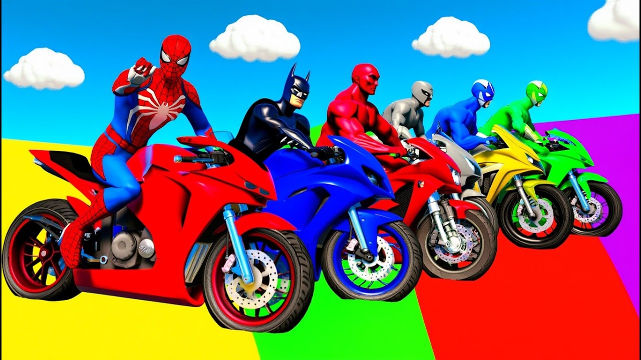 الرجل العنكبوت انقاذ باتمان Spider-Man Rescue batman vs iron man vs venom funny Game GTA 5 superhero