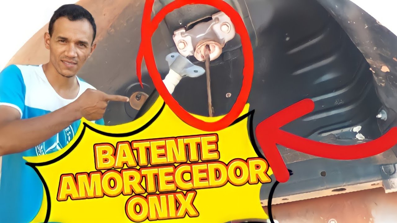 Batente amortecedor onix, passo a passo.