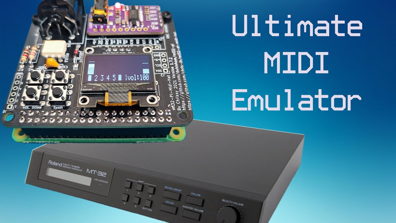 DIY Roland MT-32 Emulator: Build It Yourself!