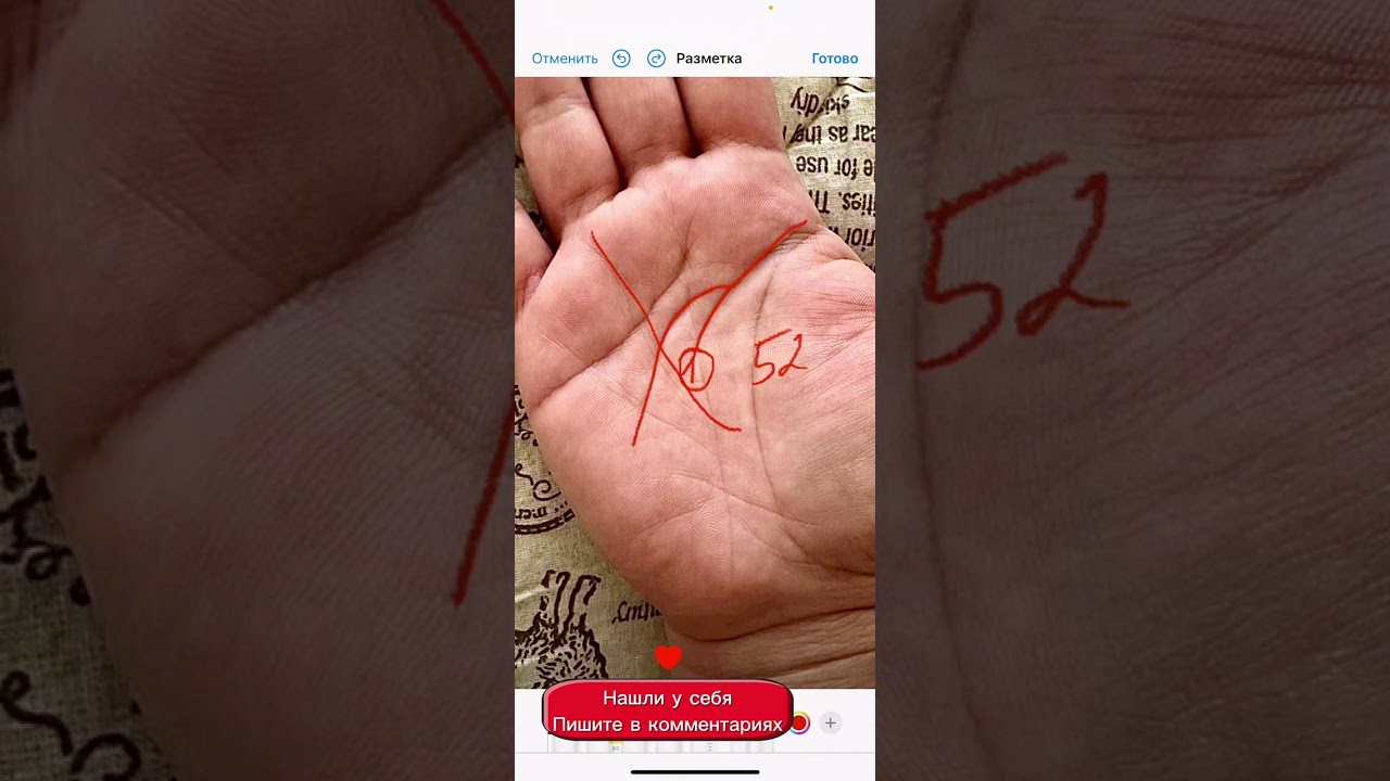 Разрыв линии ума