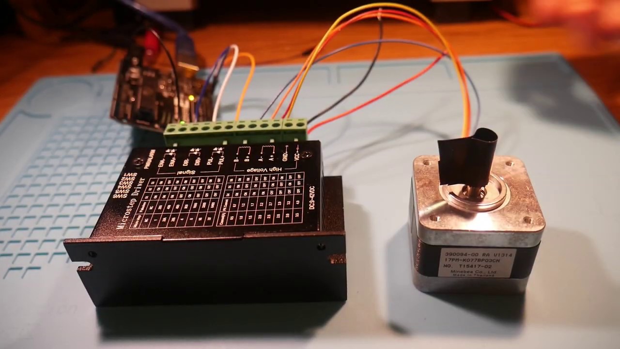 TB6600 Stepper Driver - Arduino Control