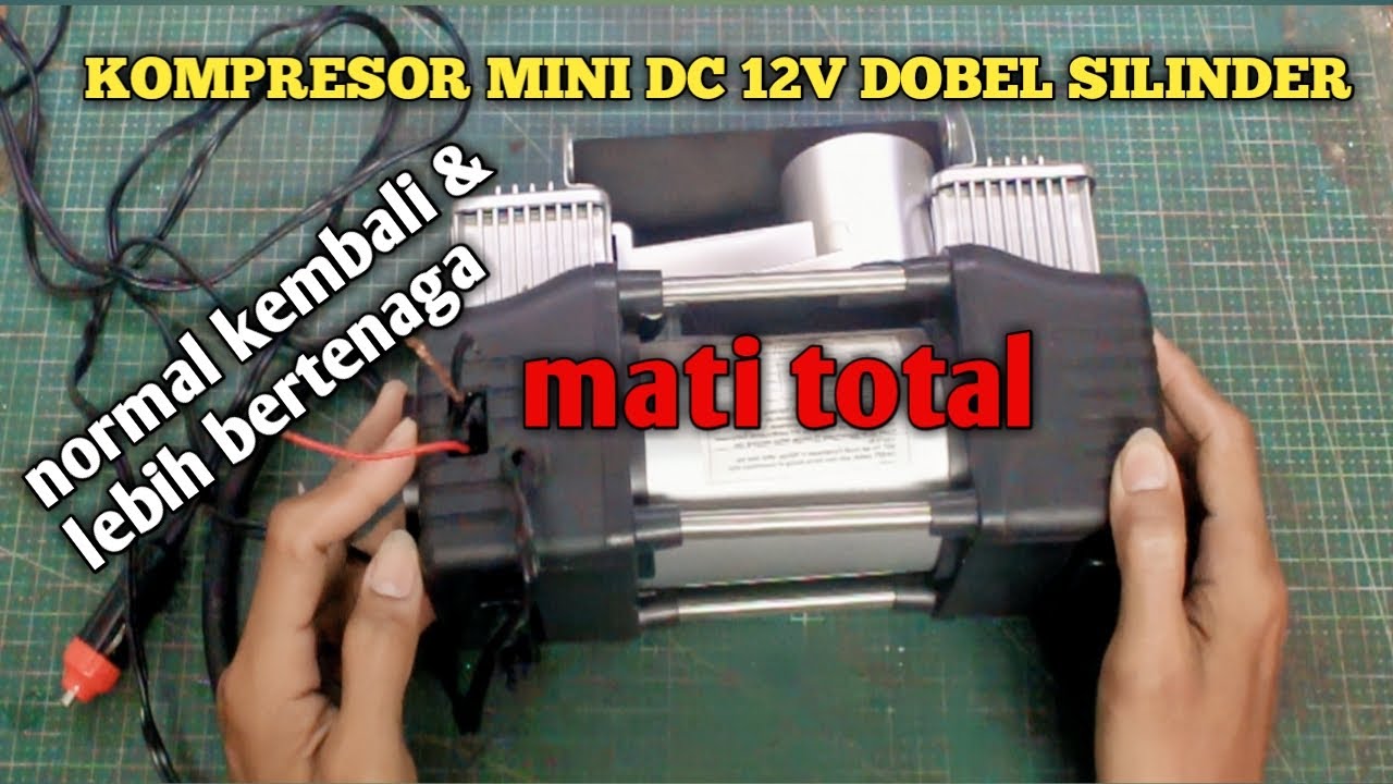 Cara memperbaiki kompresor mati total