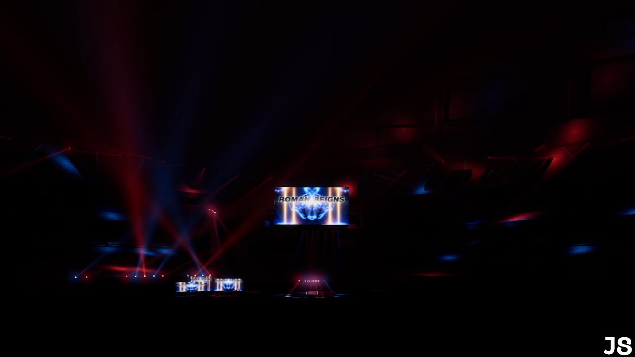 WWE Royal Rumble 2024 - L.A. Knight vs. Randy Orton vs. AJ Styles vs. Roman Reigns 3D Entrance Stage