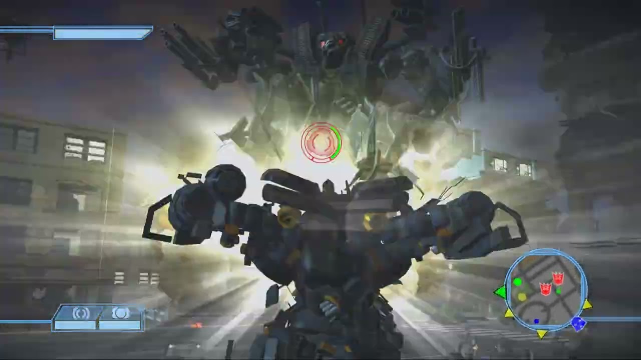Transformers The Game Ironhide Vs Brawl and Bonecrusher
