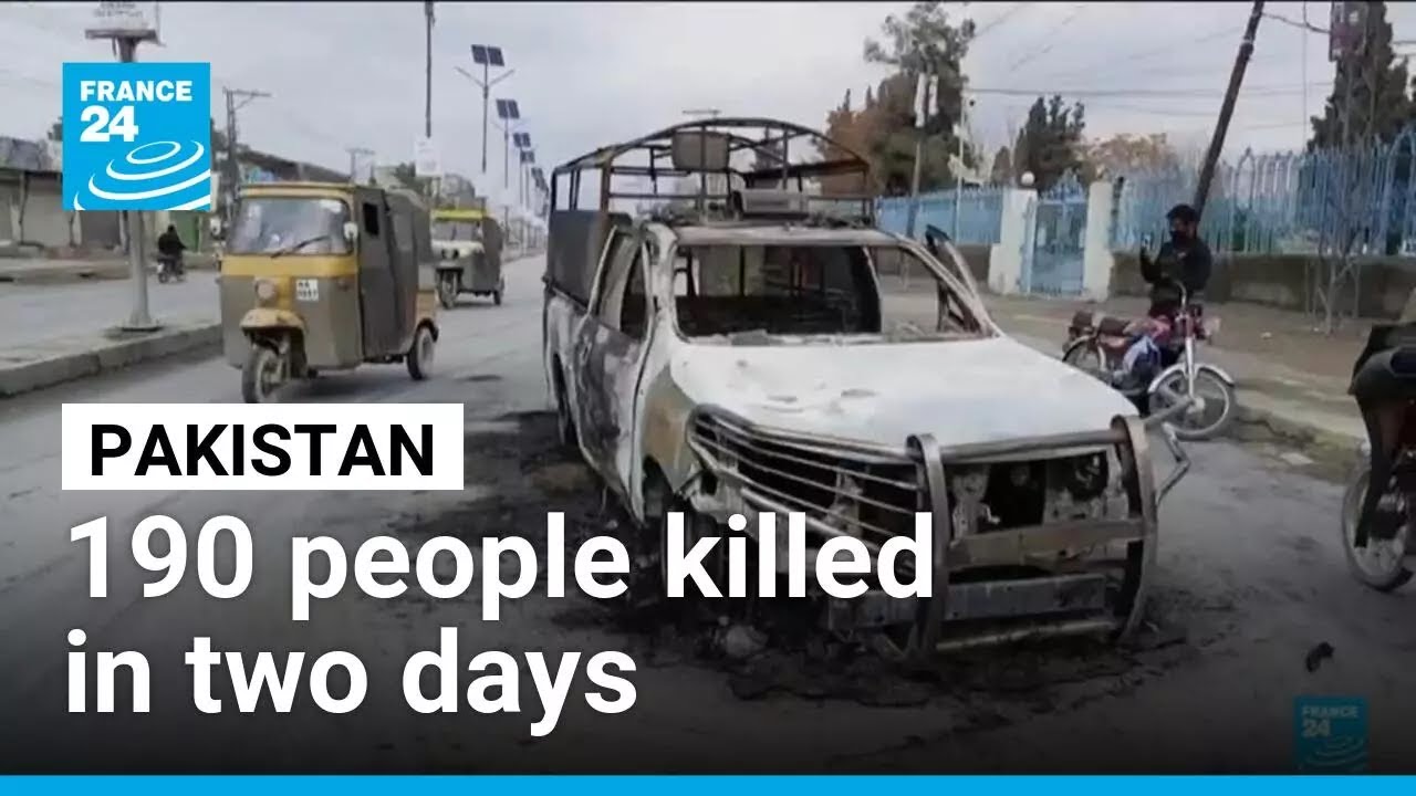 Pakistan forces kill 145 militants after attacks in Balochistan &bull; FRANCE 24 English