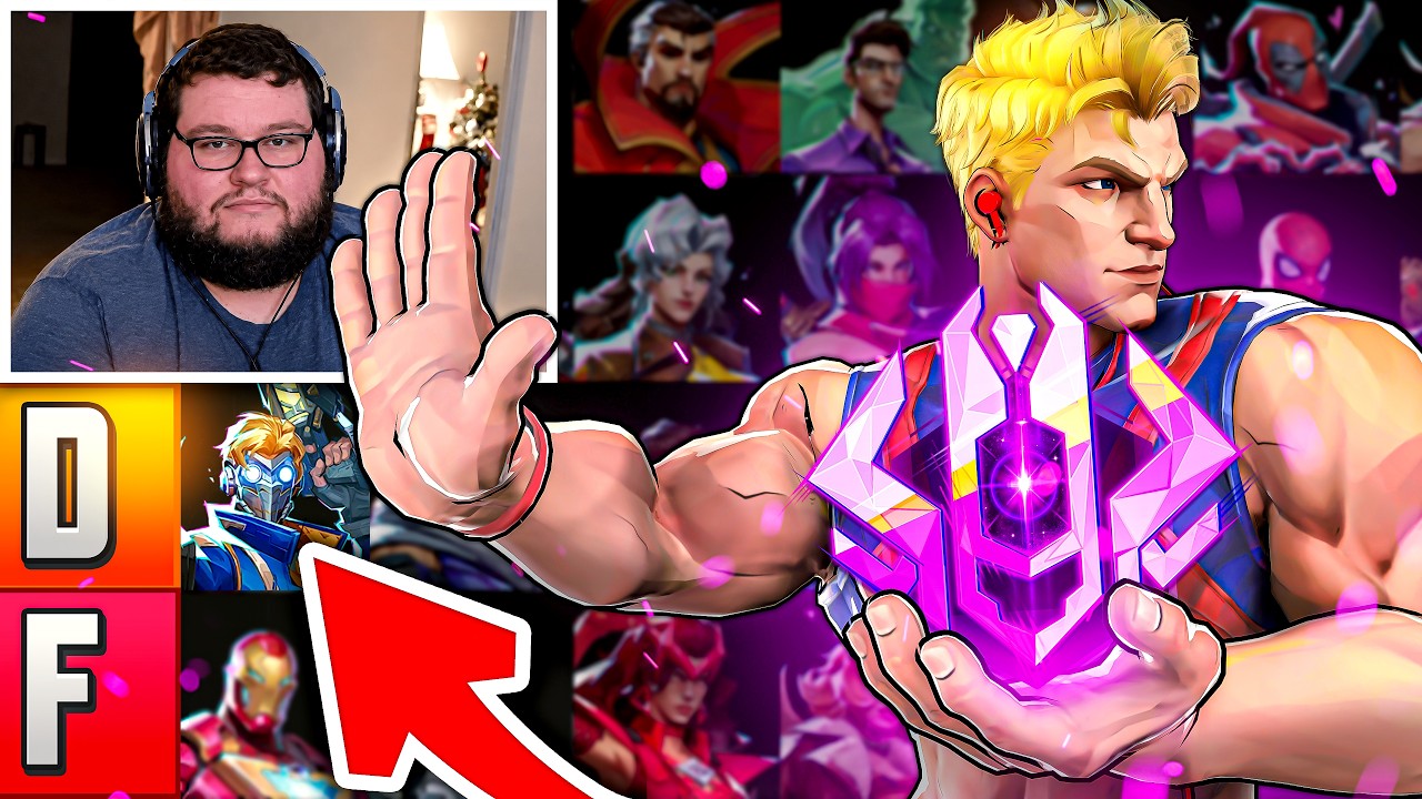 How I Got to Eternity Using The Worst DPS Only In Marvel Rivals